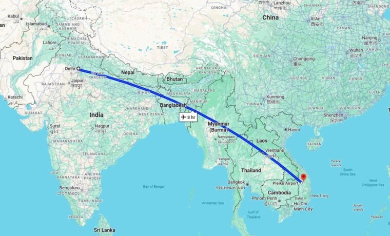 Direct Flights from Delhi to Southeast Asia: Full List